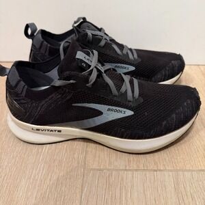Brooks Levitate 4 Women's Size 7.5 B (Medium) Running Shoes Black Gray